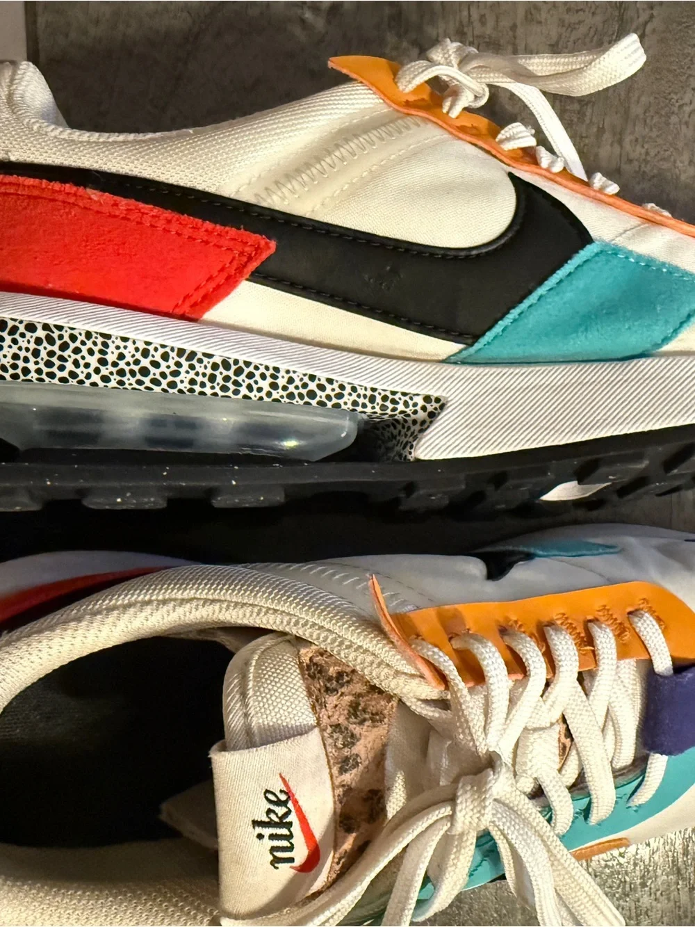 Nike Air Max Pre-Day SE sneakers-Safari colorway, great used condition, sz 7